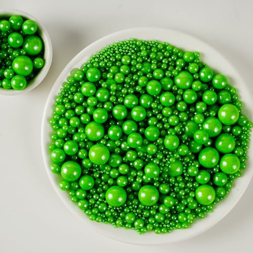 Halloween Green Pearl Sugar Sprinkles (4.58 Ounce)