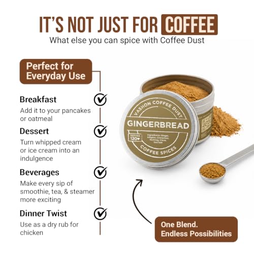 Coffee Dust Gingerbread Flavoring Powder (2 Ounce)