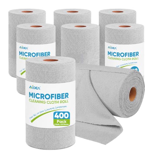 Microfiber Cleaning Cloth Roll (400 Count)