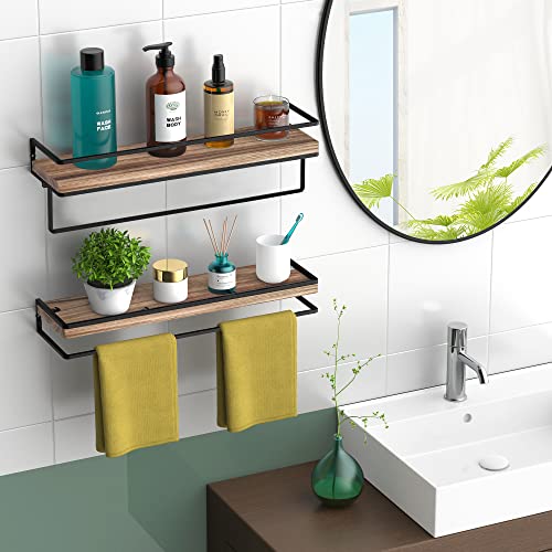 Floating Shelves Wall Mounted Set of 2 (2 Count)