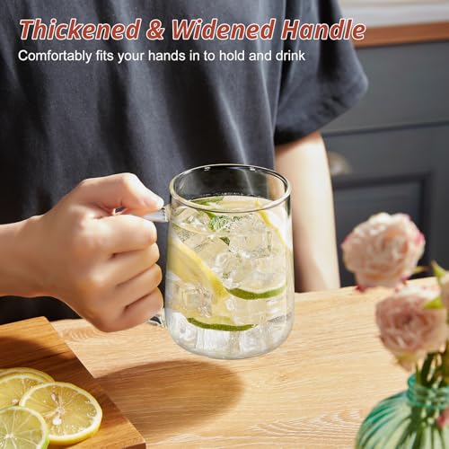 Glass Coffee Mugs (4 Count)