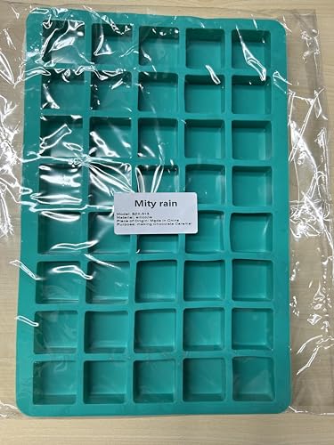40 Cavity Square Caramel Candy Silicone Molds