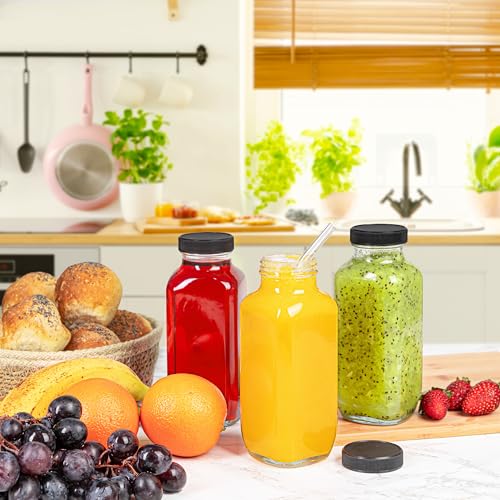 Juice Bottles with Lids (20 Count)