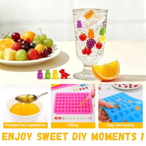 Gummy Candy Chocolate Molds (3 Count)