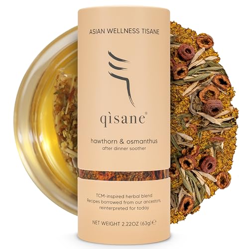 Qìsane Hawthorn Berry Tea Bags with Osmanthus Flower