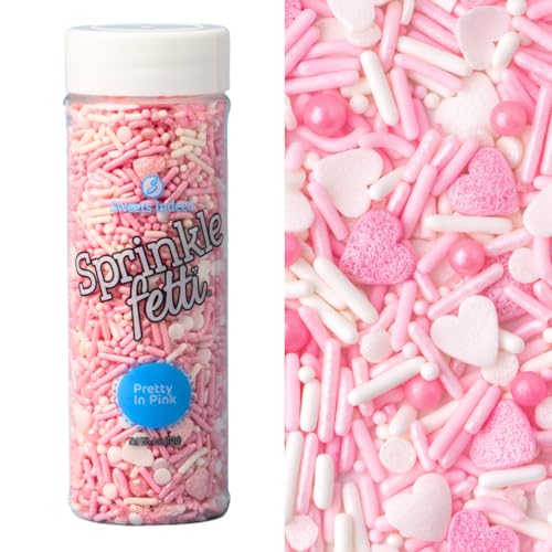 Valentines Day Heart Sprinkle Mix (4 Ounce)