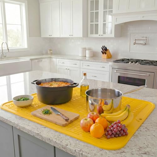 Silicone Dish Drying Mat for Multiple Usage
