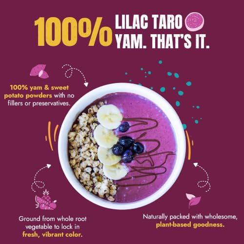 Lilac Taro Yam Powder 5oz (5 Ounce)