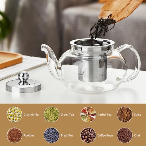 Glass Teapot with Infuser