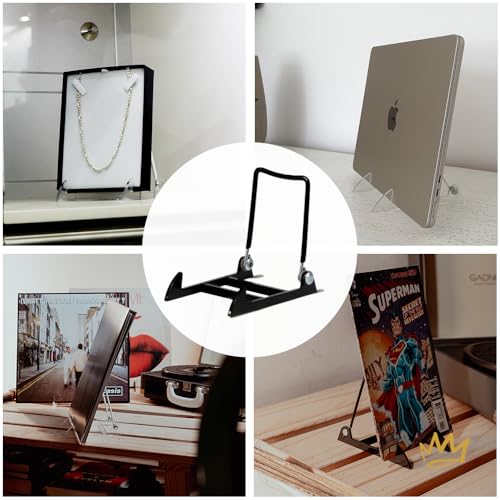 3.5" Black Acrylic Display Stand Made in USA (2 Count)