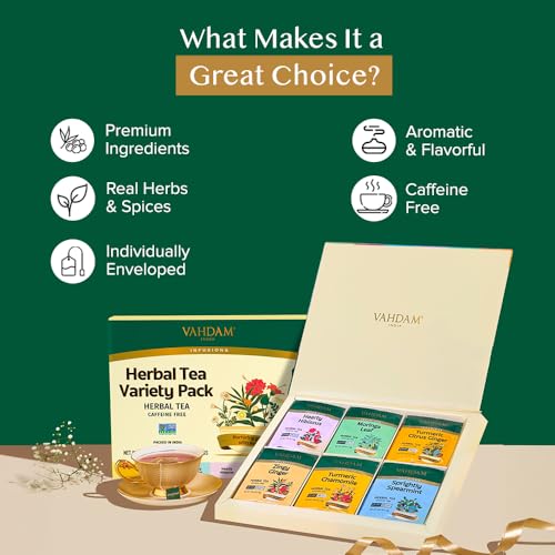 Assorted Herbal Tea Gift Set (36 Count)