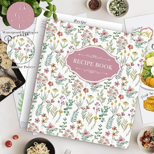 Recipe Binder 8.5x11 3 Ring Kit