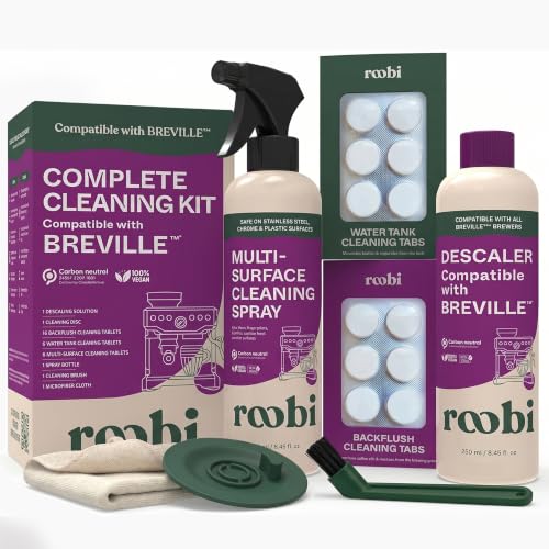 Espresso Complete Cleaning Kit Compatible with Breville (16.9 Fl Oz)
