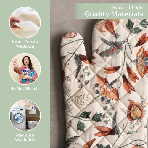 Maison d'Hermine Oven Gloves 100% Cotton Oven Mitt