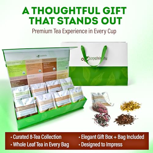 Loose Leaf Tea Sampler Gift Set (40 Count)