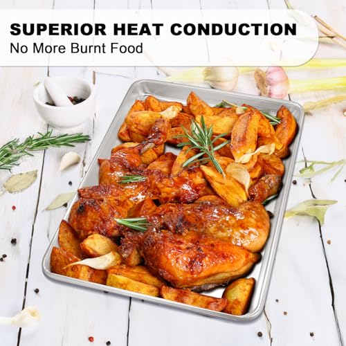 Half Sheet Pans with Rack Set (2 Count)