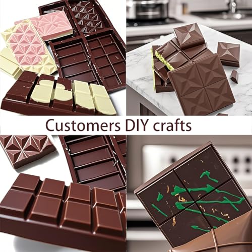 2 Packs Silicone Molds for Chocolate