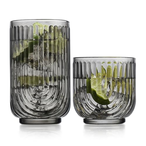 16 Piece Smoke Glassware Set (16 Count)