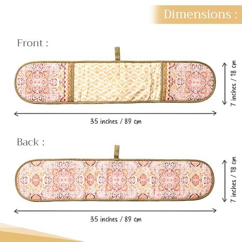 Double Oven Mitts 100% Cotton Double Oven Glove