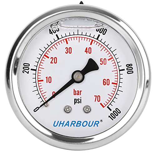 Glycerin Pressure Gauge 1000psi