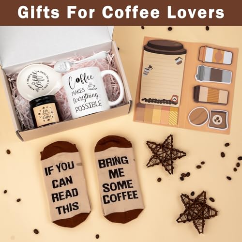 Coffee Lover Gifts for Women Men (10 Count)
