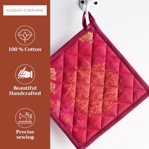 Pot Holders 100% Cotton Potholders (2 Count)