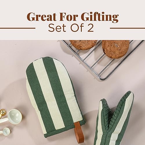 Oven Mitts Matcha Green (2 Count)