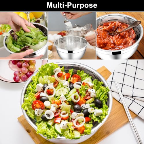 Mixing Bowls with Lids Set (3 Count)