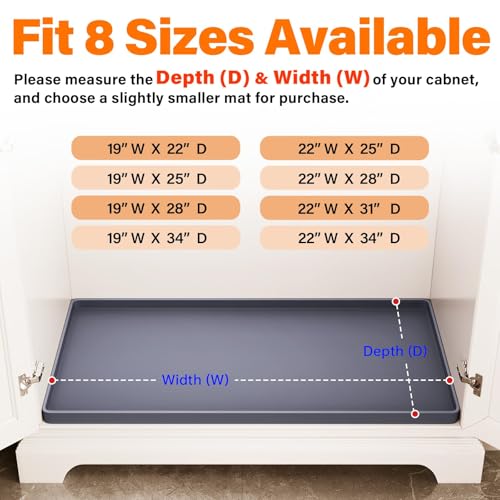 Waterproof Under Sink Mat (4.47 Sq Ft)