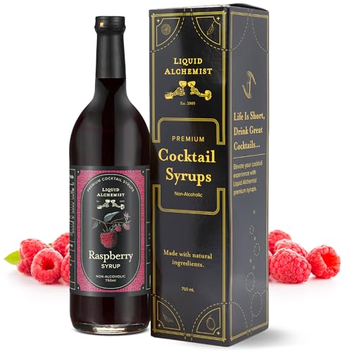 Raspberry Syrup for Cocktails (25.4 Fl Oz)