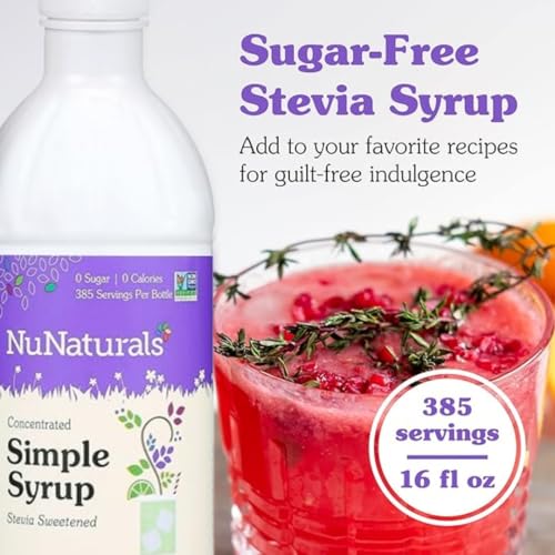 Stevia Simple Syrup Sweetener (16 Fl Oz)