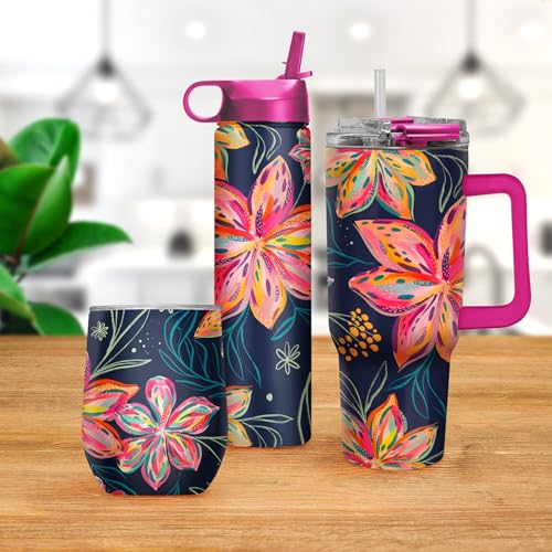 18 8 Stainless Steel Insulated Water Tumbler with Straw
