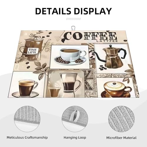 Coffee Dish Drying Mat