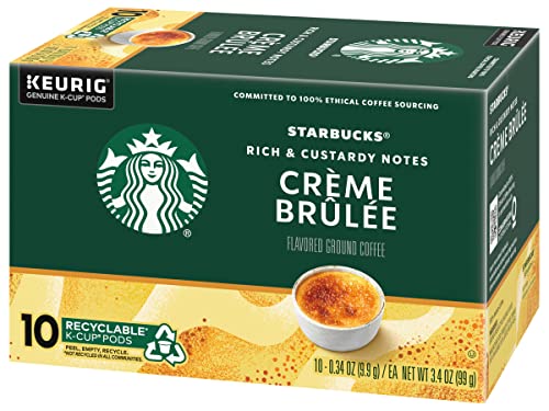 Crème Brulée Flavored Blonde Roast Single Cup Coffee for Keurig Brewers (20 Count)