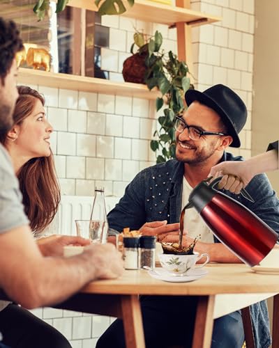 70 Oz Thermal Coffee Carafe for keeping hot (140 Count)