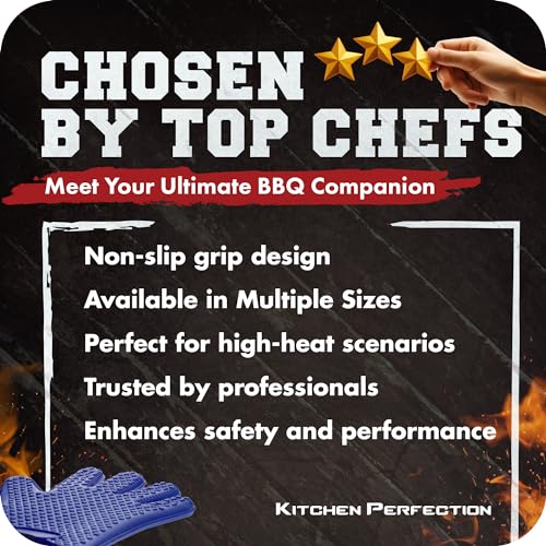 Silicone Smoker BBQ Gloves
