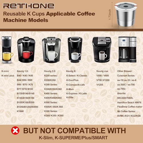 Reusable K Cup for Keurig (4 Count)