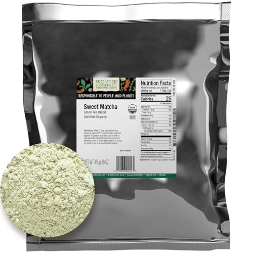 Organic Sweet Matcha Green Tea Powder (16 Ounce)