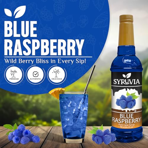 Blue Raspberry Syrup (25.4 Fl Oz)