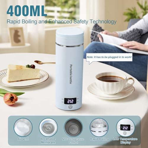 Portable Electric Kettle for Travel 120V