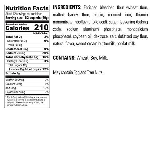 Original Pancake Mix Sweet Cream (156 Ounce)