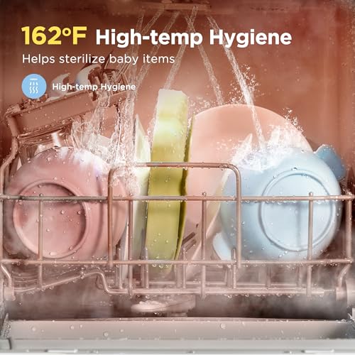 Countertop Dishwasher with 1.59Gal Built