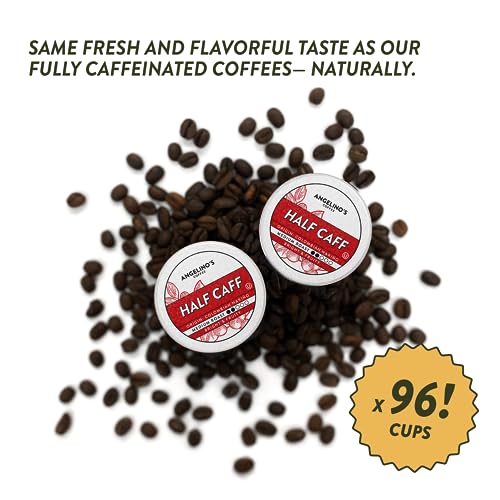 Angelino's Half Caff Colombian Coffee Pods (96 Count)