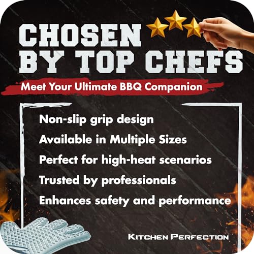 Silicone Smoker BBQ Gloves