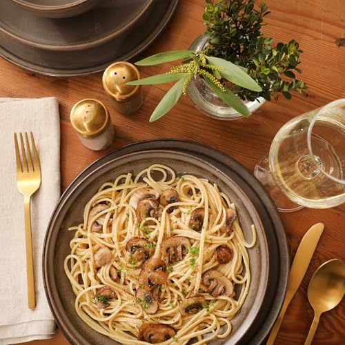Beckett Stoneware Matte Reactive Glaze 16 Piece