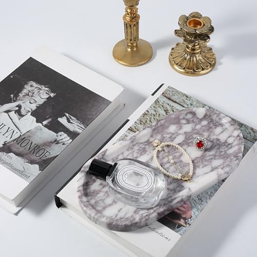 Real Luxurious Natural Marble Vanity Tray
