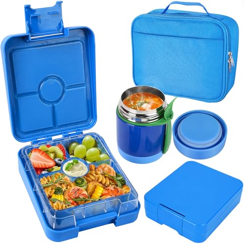 Bento Lunch Box Set With 10oz Soup Thermo