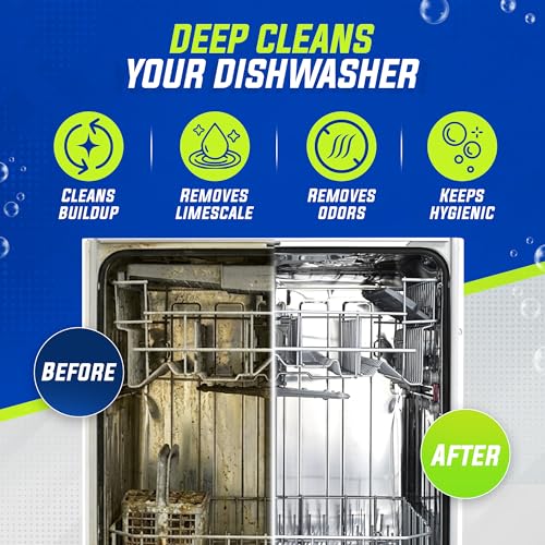 Dishwasher Cleaner Tablets for Descaling (26 Count)