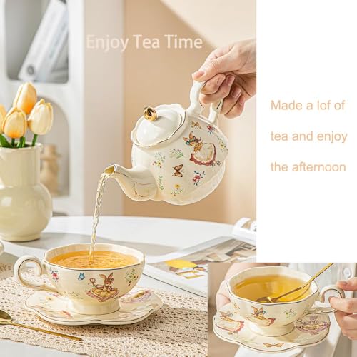 Teapot cup combo