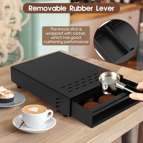 Coffee Knock Box Drawer Stainless Steel 13.5 x 9.9 Inch